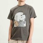 Snow Peak Men's Camping Graphic T-Shirt in Grey