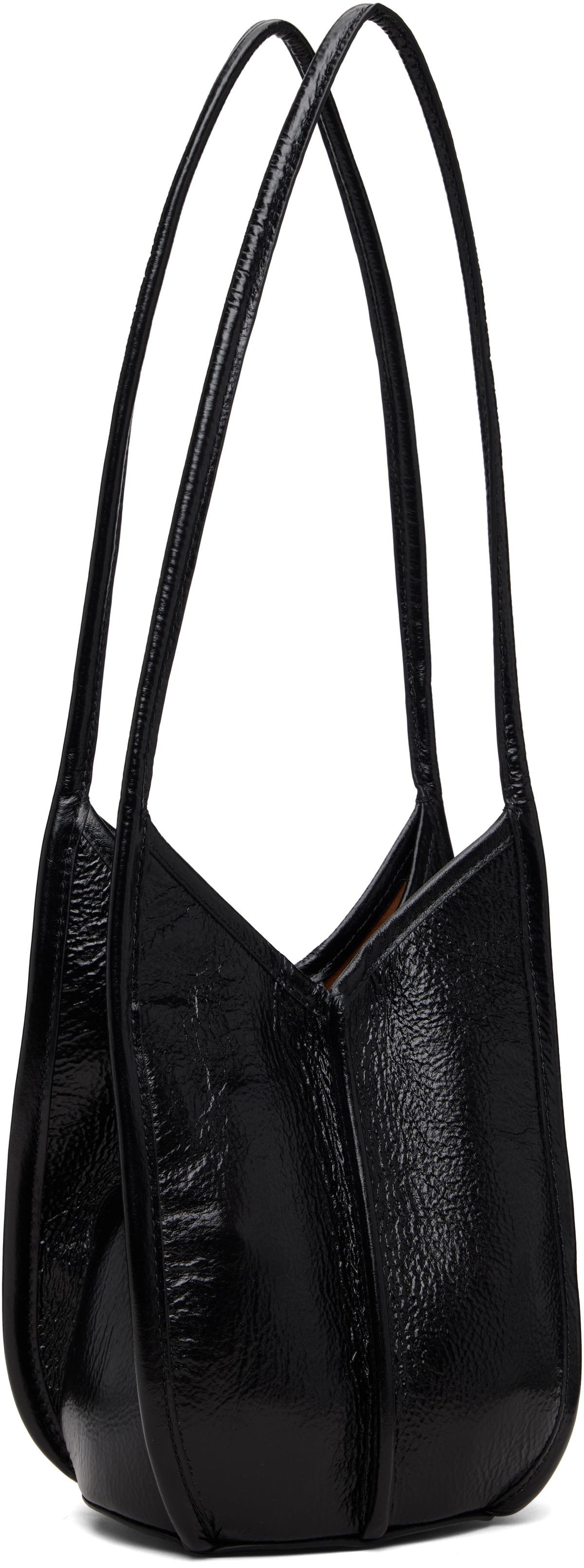 HEREU Black Calella Bucket Bag