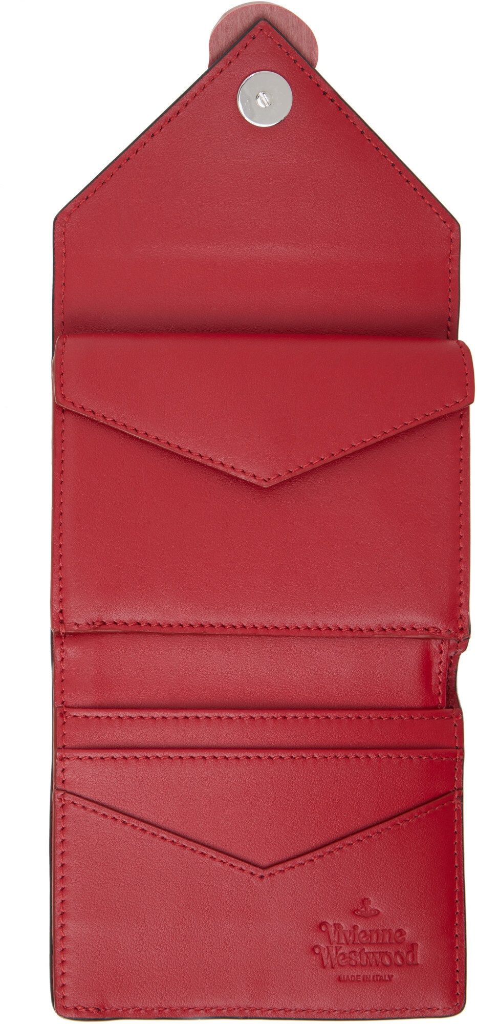 Vivienne Westwood Black Envelope Trifold Wallet