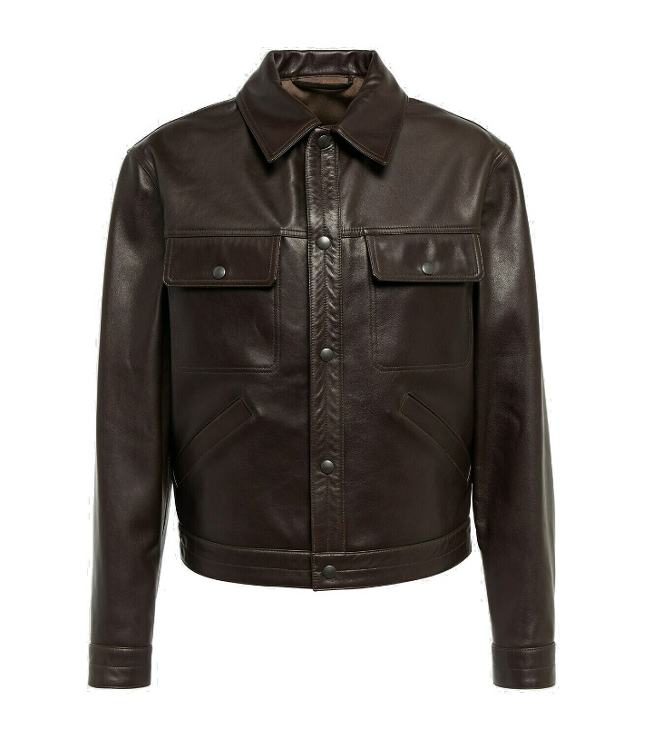 Photo: Lemaire - Leather shirt