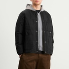 Taion Men's Work Crew Neck Down Jacket in Black