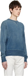 RRL Indigo Yarn-Dyed Sweatshirt