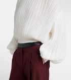 Loewe Mohair and cotton-blend sweater