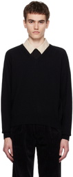 Dunst Black Raglan Sweater