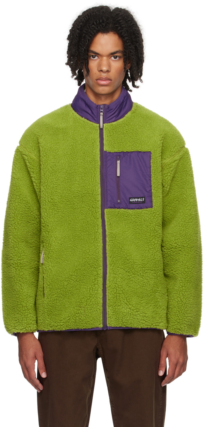 Gramicci Green Stand Collar Jacket Gramicci