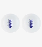 Cassina x Ginori 1735 Arête set of 2 soup plates