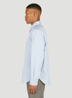 Oxford Stripe Shirt in Light Blue