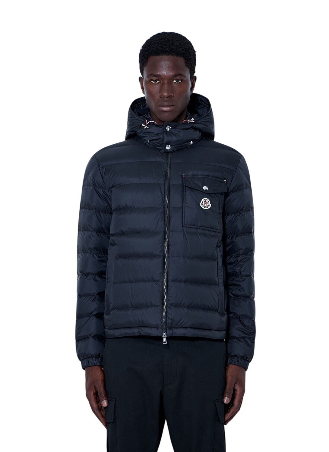Moncler Black Berriat Biker Down Jacket Moncler