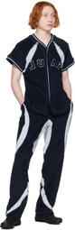 Saul Nash Navy Paneled Lounge Pants