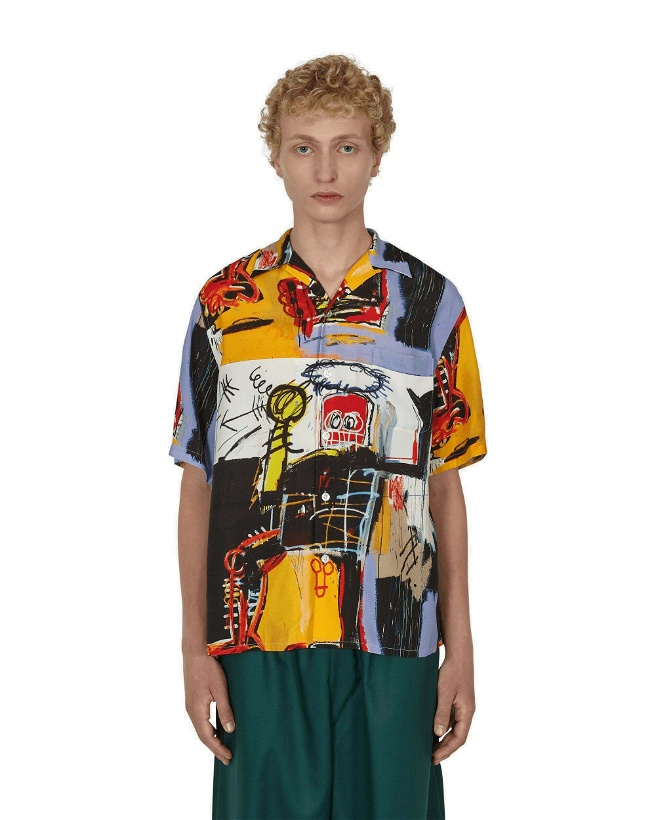 Photo: Jean Michel Basquiat Hawaiian Shirt (Type 1)