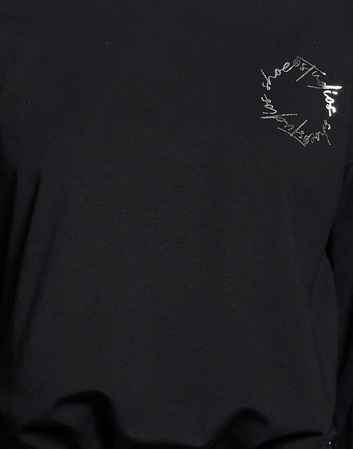 Shoe Womens Sweatshirt in Black