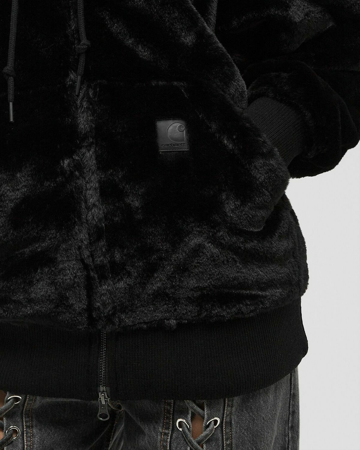 Carhartt WIP Active Jacket Black Womens Bomber Jacket