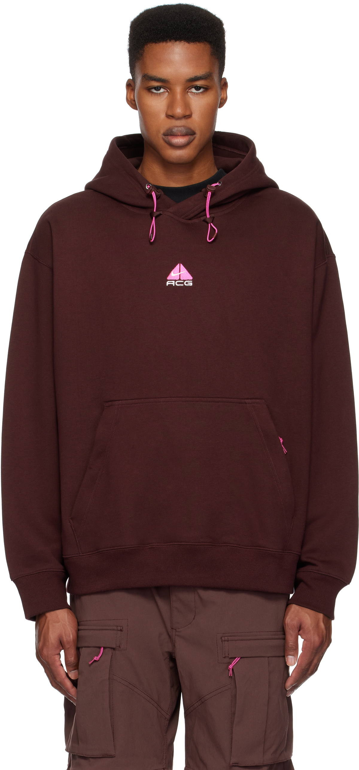 nike sweater burgundy