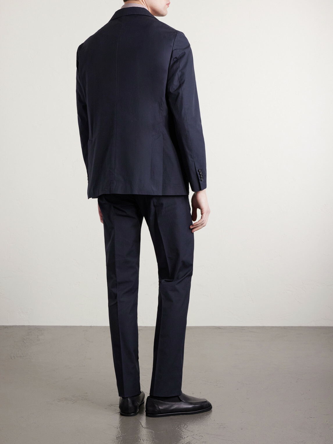 Massimo Alba - Catch2 Cotton Suit Jacket - Blue