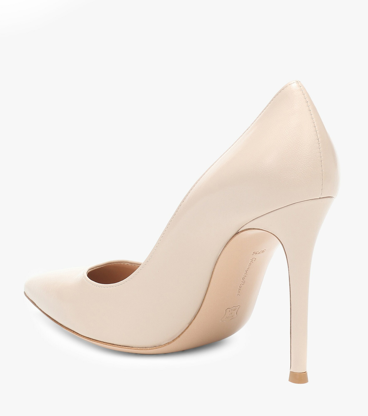 gianvito rossi 105 leather pumps