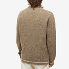 NN07 Men's Jack Crew Knit in Nature Melange