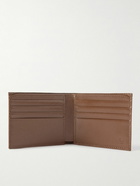 GUCCI - Leather-Trimmed Monogrammed Coated-Canvas Billfold Wallet