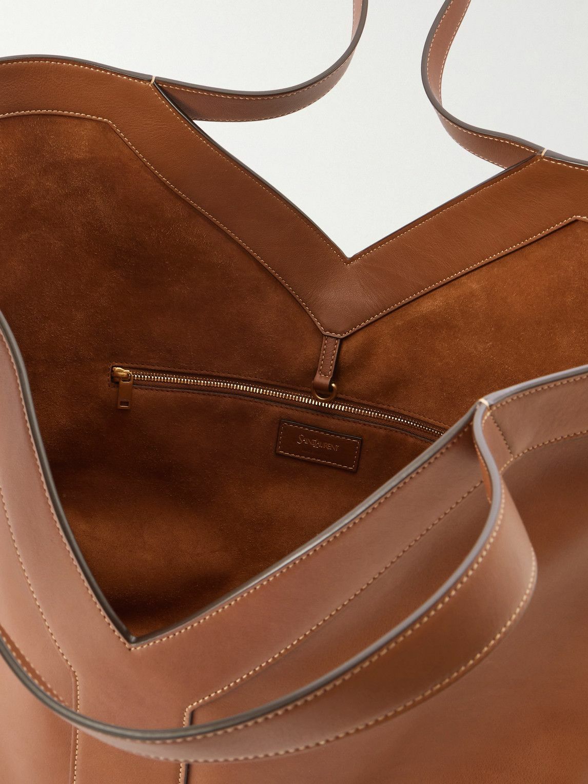 SAINT LAURENT - Marais Leather Tote Bag