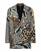 Manila Grace Womens Blazer in Beige