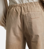 Acne Studios Cotton twill wide-leg pants