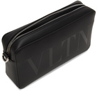 Valentino Garavani Black 'VLTN' Crossbody Bag