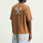 Diadora Men's x Palmes Legcay II T-Shirt in Nuthatch