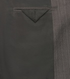 Our Legacy Halt striped wool and cotton blazer