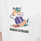 Maison Kitsuné Men's Dressed Fox Easy T-Shirt in White