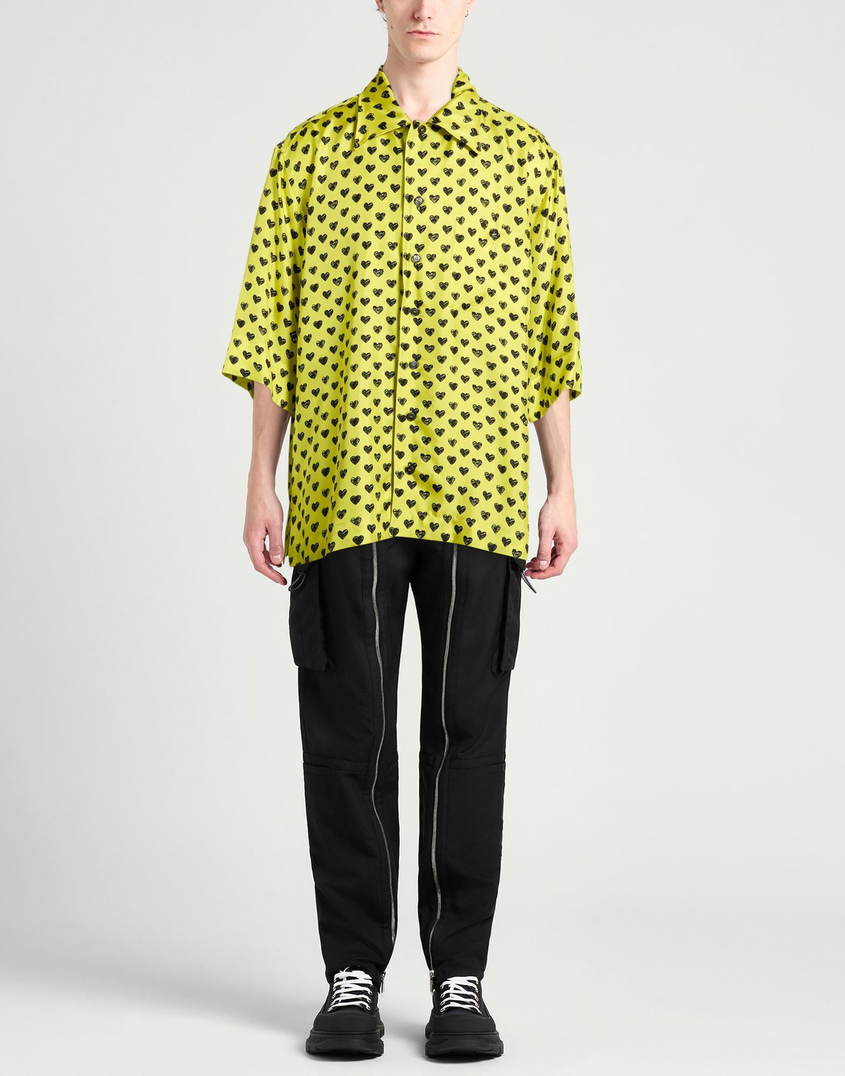 Dolce & gabbana Mens Shirt Lime in Green