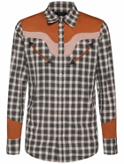 DSQUARED2 - Western Checked Cotton Shirt