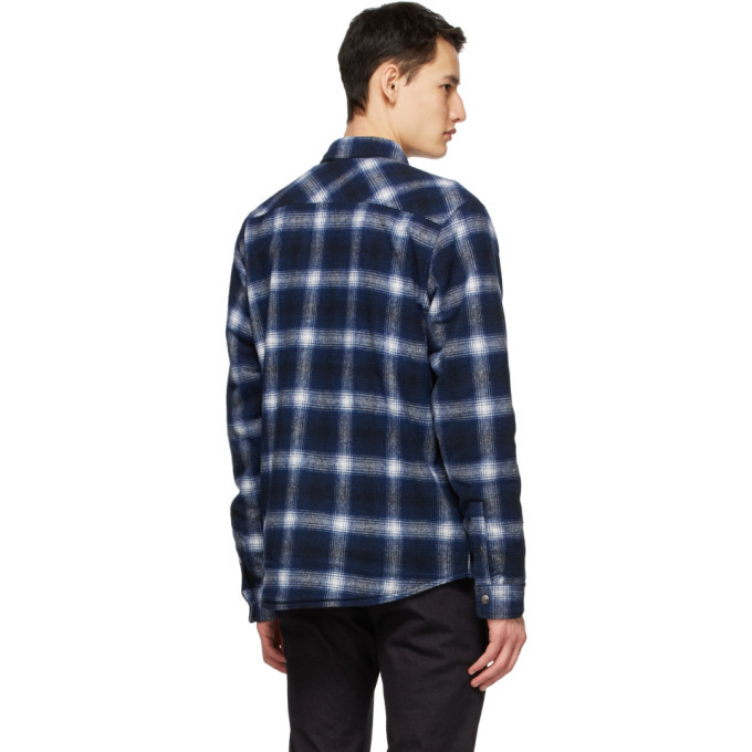 Carhartt Work In Progress Blue Check Lashley Shirt Carhartt WIP