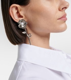 Simone Rocha Crystal-embellished faux pearl earrings