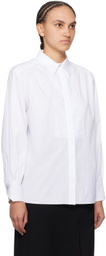 BOSS White Paneled Shirt