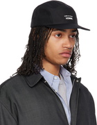 Comme des Garçons Homme Black Nylon Logo Cap