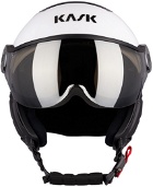 KASK White & Black Class Sport Visor Snow Helmet
