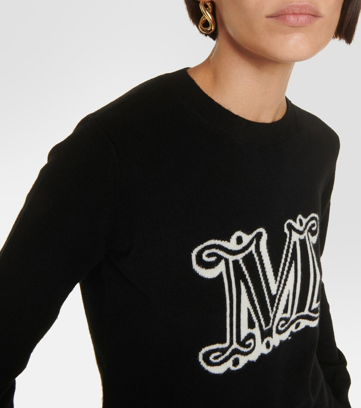 Max Mara Pamir logo cashmere sweater Max Mara Max Mara Pamir logo cashmere sweater Max Mara
