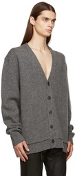 Maison Margiela Grey Décortiqué Cardigan