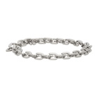 Givenchy Silver G Link Bracelet