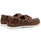 Quoddy - Downeast Leather Boat Shoes - Brown