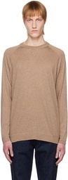 Officine Générale Brown Nate Sweater