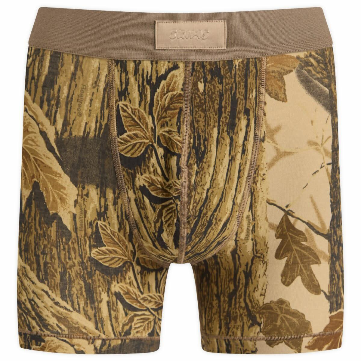 SKIMS Men's Cotton Boxer Brief 3" in Realtree