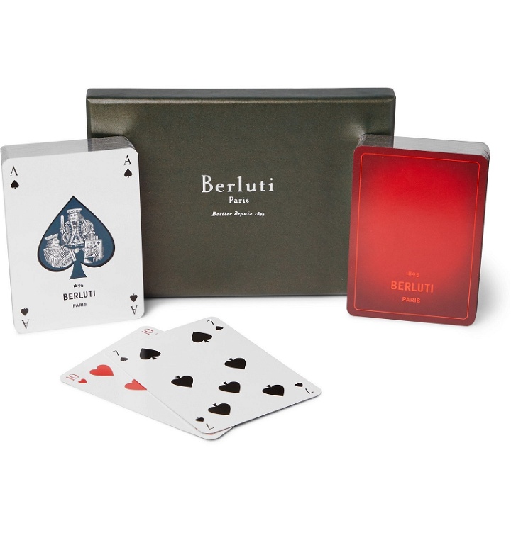 Photo: Berluti - Two-Pack Playing Cards - Brown