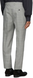 Vivienne Westwood Grey Check Classic Tailoring Trousers