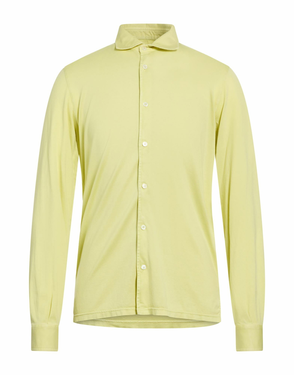 Fedeli Mens Shirt Lime in Green