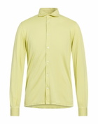 Fedeli Mens Shirt Lime in Green