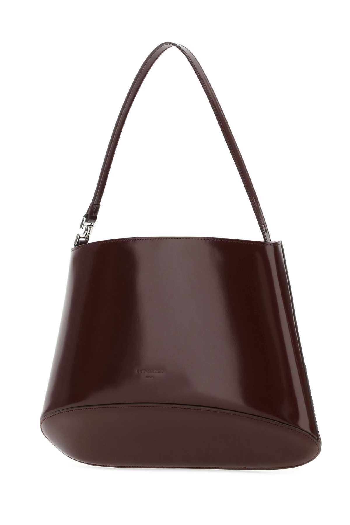 Low Classic Grape Leather Handbag