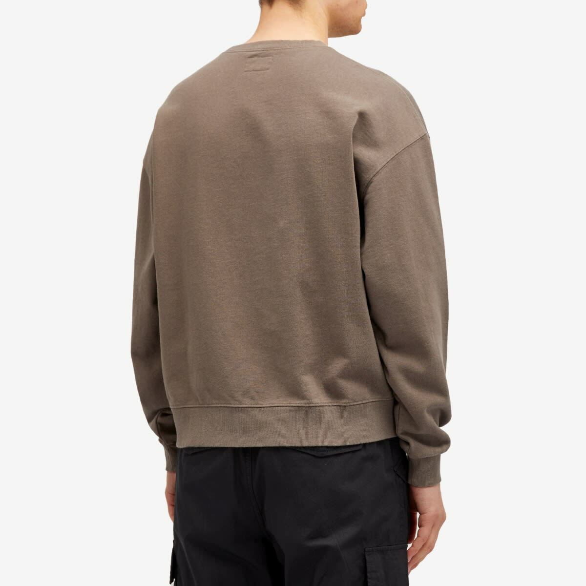 thisisneverthat Men's TNT Faded Crew Sweat in Dark Mocha