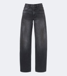 SLVRLAKE Hailey barrel-leg jeans