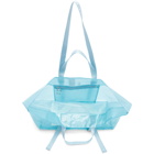 Off-White Blue PVC Arrows Commercial Tote