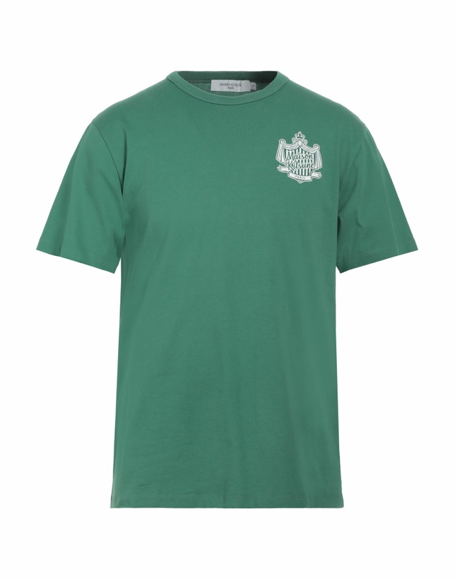 Photo: Maison Kitsuné Mens T-shirt Military in Green
